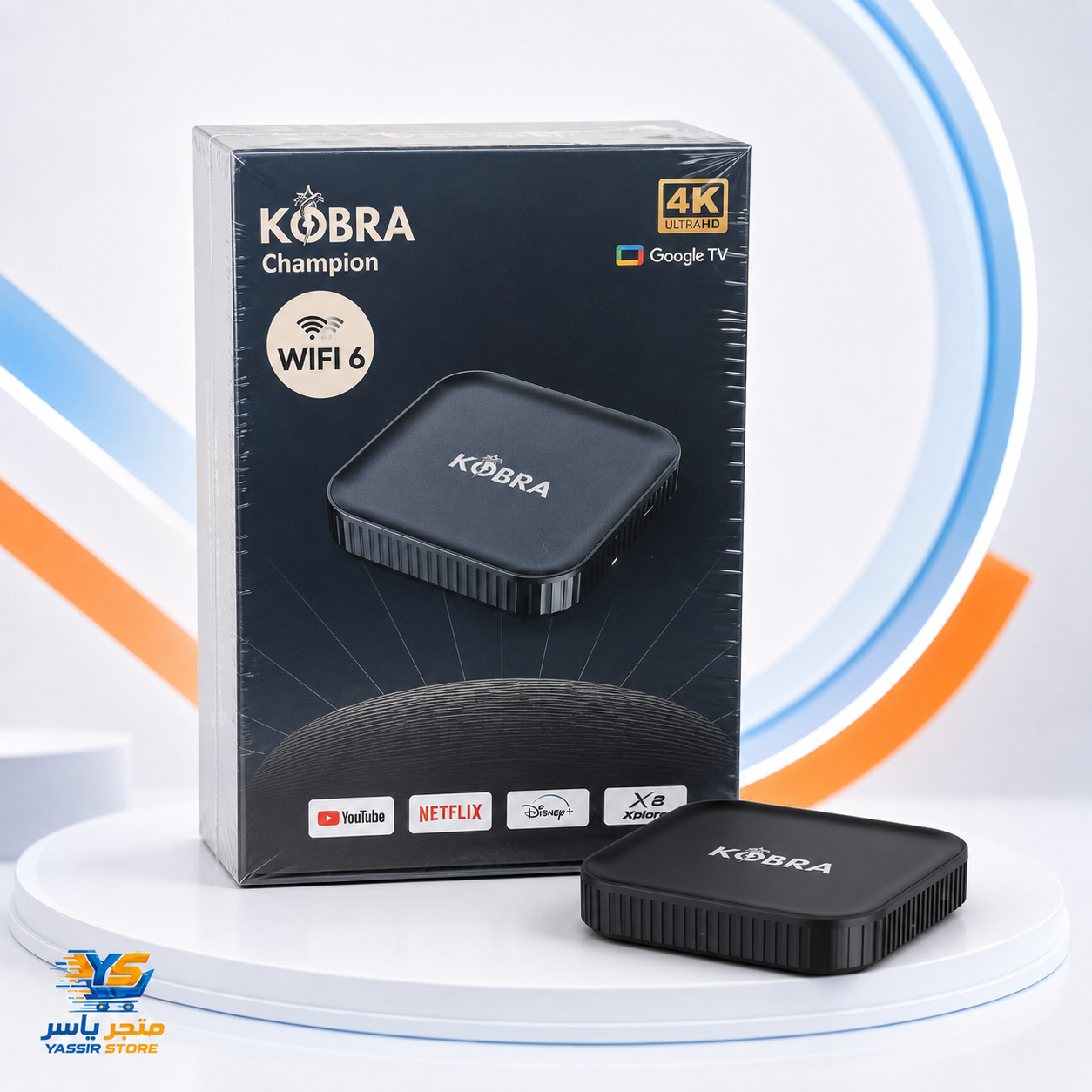 جهاز TV Box KOBRA Champion