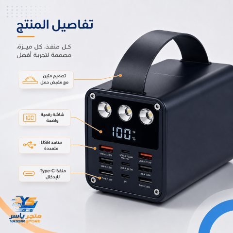 باور بانك Konfulon A28Q 60000mAh - 4
