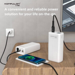 Konfulon A21L 40000 mAh 3 input USB 3A